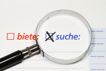 Suchanzeige
