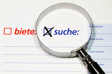Suchanzeige