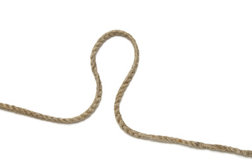 Rope with curl