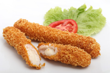 fried cheese sticks