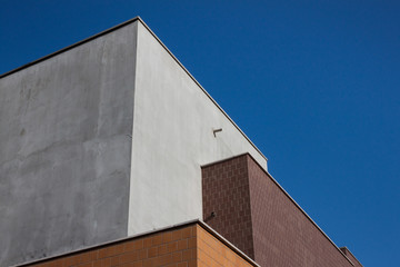 Architectural detail of a modern building