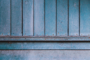 blue wooden wall texture background