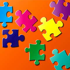 Obraz premium Puzzle Teile