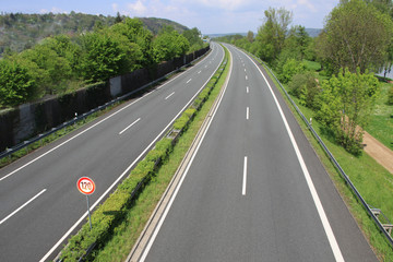 Autobahn Autofrei Fahrverbot