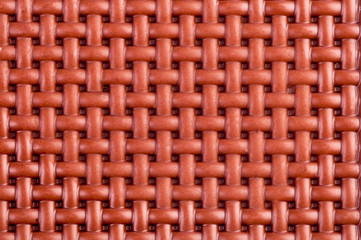Wicker chocolate wafer surface