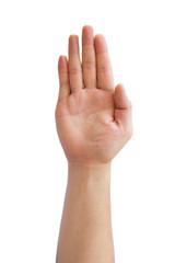 hand sign Language