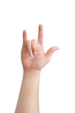 hand sign Language