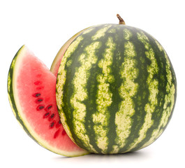 Sliced ripe watermelon