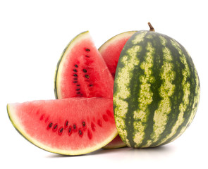 Sliced ripe watermelon