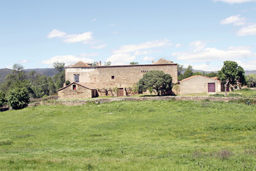 Fototapeta na wymiar Palacio de Sotofermoso, duques de Alba, Abadía, Cáceres, España