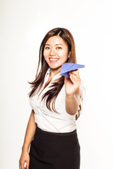 Fototapeta premium paper plane