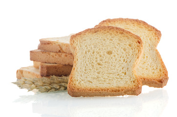 Golden brown toast