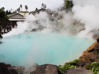 Sea Hell in Beppu, Japan