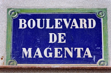 Boulevard de Magenta.