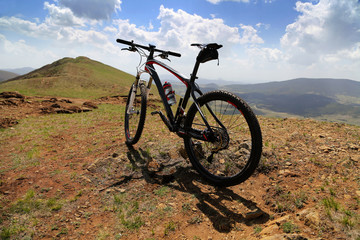 Obraz na płótnie Canvas Mountain bicycle