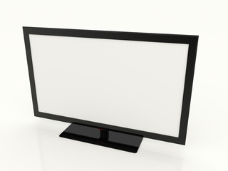 Led tv white screen