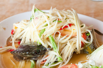 Green papaya salad