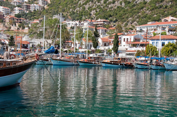 Fototapeta na wymiar Port Kas (Turcja)
