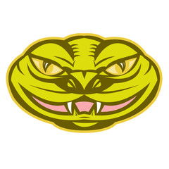 Viper Snake Serpent Head