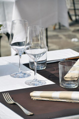 Tischdekoration, Table Setting