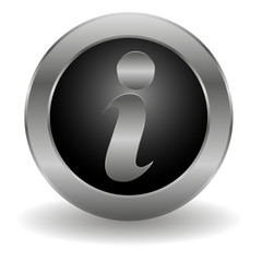 Metallic info button