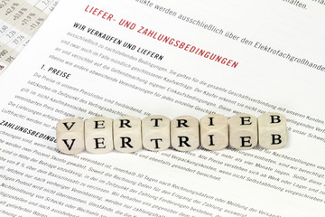 Fototapeta premium Vertrieb