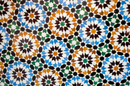 moroccan tile background