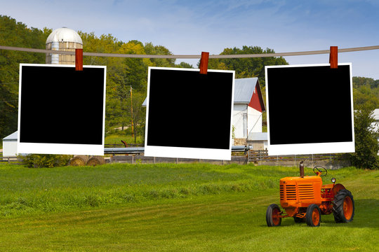 Blank Pictures on American Countryside