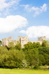 ruins of Ludlow Castle, Shropshire, England