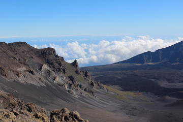 Haleakala Volcano Landscape Maui Hawaii