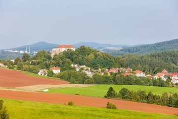 Fototapeta na wymiar Pecka Castle, Czech Republic