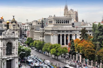 Möbelaufkleber Madrid, Spanien © Tupungato