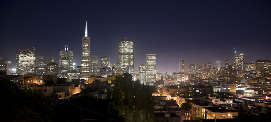 San Francisco California Skyline USA