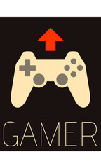 Vector Minimal Design - Gamer