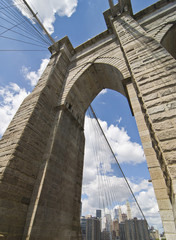 Fototapeta premium Brooklyn Bridge Architecture