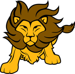 lion vector clip art