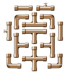 Copper Pipe Collection