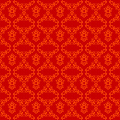 background with seamless floral pattern