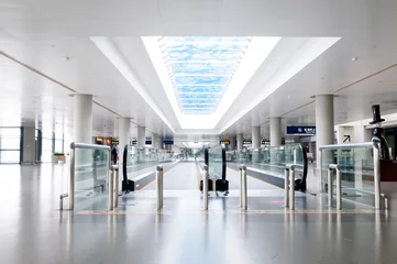 Cercles muraux Aéroport Intérieur de l& 39 aéroport