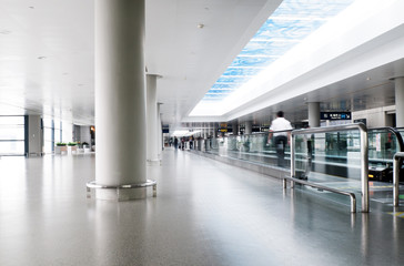 Interieur van de luchthaven