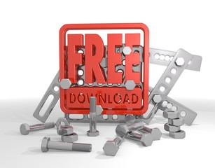 free download pictogram  on mechanical construction