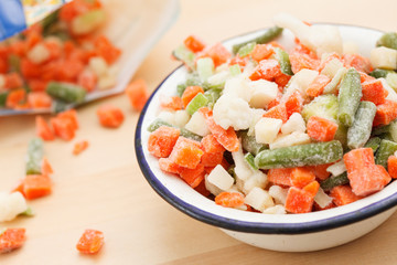 frozen vegetables