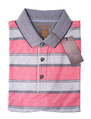 Men shirts on white background