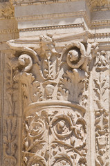 Church of St. Maria degli Angeli. Lecce. Puglia. Italy.