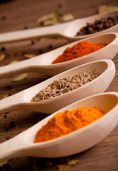 Various spices