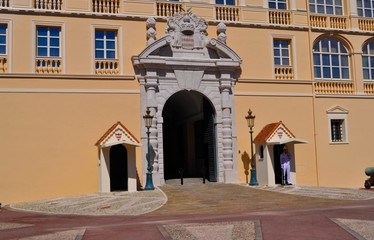 Monaco, le palais princier.