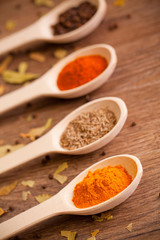 Various spices