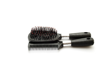 Verschiedene Haarbürsten