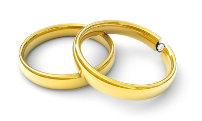 Eheringe, Konzept Hochzeit