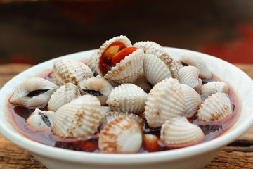 cockle in fish sauce
